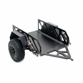 Abbraccia 1 Pack 1/10 Scale RC Crawler Trailer Metal CNC DIY Kit for Adult Hobby Builders Outdoor Trail Towing