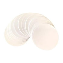 Abbraccia 100 Pieces Button Badges Blank Paper Round Blank Cards Replace Fitments Button Making Supplies for Birthday Friends DIY Lovers 32MM