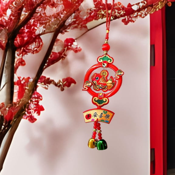 Abbraccia 2025 Chinese New Year Hanging Ornament Snake Year Decoration Spring Festival Hanging Decoration for Wall Shop Bedroom Holiday A