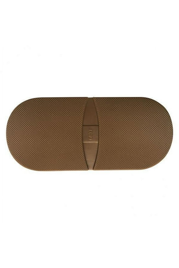 2xPair Rubber Glue on heels Shoe Repair Anti Slip Tips Pad Replacement Coffee 2 Pcs