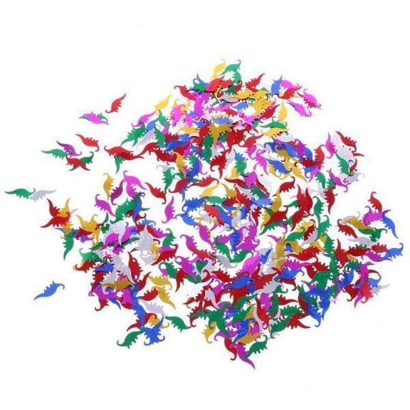 Abbraccia 3xFunny Colorful Dinosaur Table Confetti Birthday Party Table Decorating Kit 3 Pcs