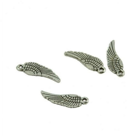 Abbraccia 3xNew Tibetan Dainty Angel Charm Pendant Jewelry Making 17x5mm 3 Pcs
