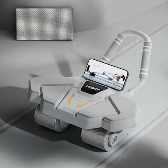 Abbraccia 4-wheel ab roller with auto return