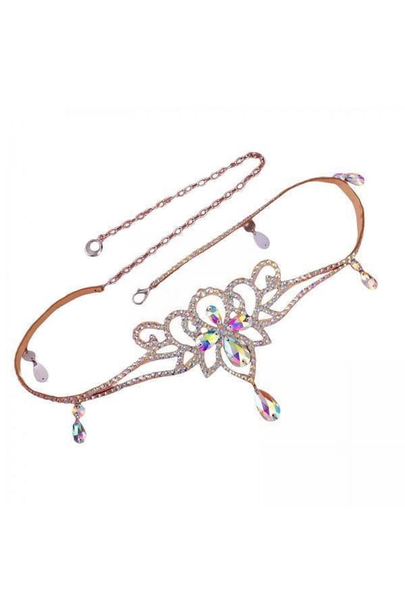 5xLady Women Waist Chain Belly Dance Belt Indian Dancing Costume 68cm