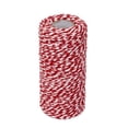 thumbnail image 1 of Abbraccia 6x100M Wrap Gift Cotton Rope Ribbon Twine Rope Cord String Red, White, 1 of 10