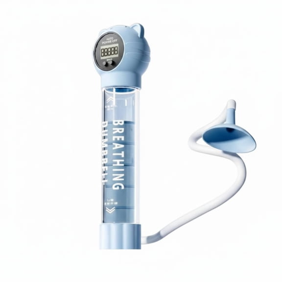 Abbraccia Abdominal Breathing Lung Capacity Exercise, Weighted tension Dumbbell, Smart Visual Counter