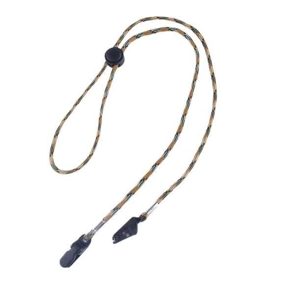 Abbraccia Adjustable Hat Strap Clip Windproof Strap Clip Hat Chin Cord Hat Keeper Hat Retainer for Beach Hiking Boating Sun Hat Sailing Brown