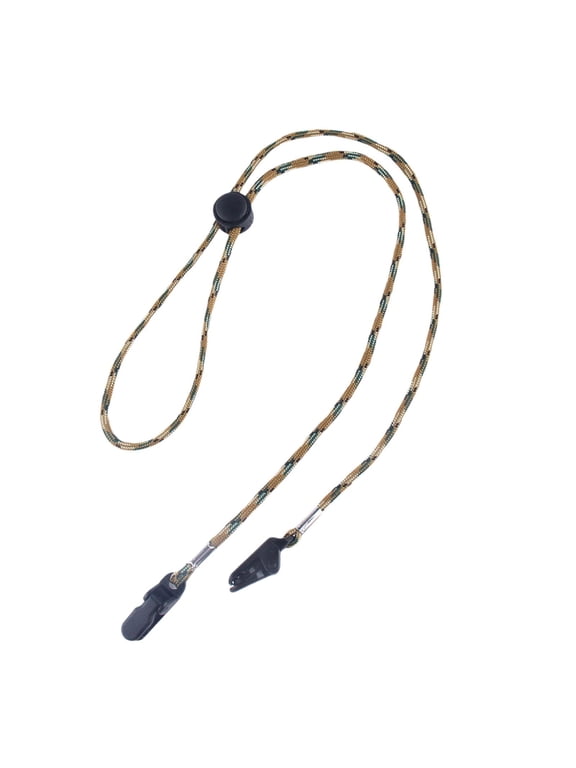Adjustable Hat Strap Clip Windproof Strap Clip Hat Chin Cord Hat Keeper Hat Retainer for Beach Hiking Boating Sun Hat Sailing Brown