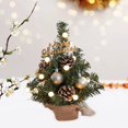 thumbnail image 1 of Abbraccia Artificial Tree ,Christmas Artificial Tree, Miniature Small Xmas Artificial Tree for Home ,Winter,Indoor Craft, 1 of 10