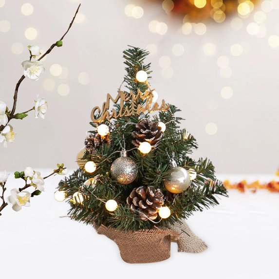 Abbraccia Artificial Tree ,Christmas Artificial Tree, Miniature Small Xmas Artificial Tree for Home ,Winter,Indoor Craft