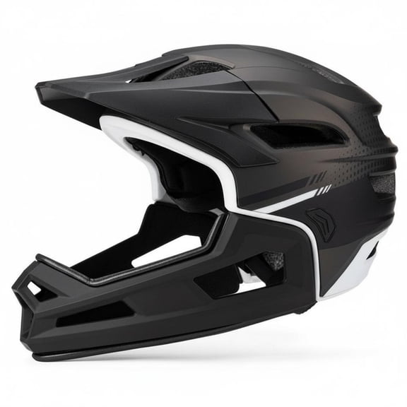 Abbraccia Bike Helmet Detachable Chin Bar Impact Resistant Ventilated Design for Adult Trail Riding and Downhill Mountain Cyclists