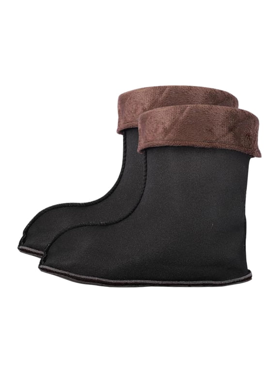 Boot Liners Thicken Thermal Boot Liners Insulated Liners Boot Inserts Long Thermal Socks Comfortable Warm Lining Soft Cloth Material Suitable for Outd 4