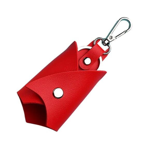 Abbraccia Car Key Case Car Keychain Portable Key Pouch Personalized Key Fob Case Car Key Chain Bag Key Bag Organizer for Boyfriend Keys Red