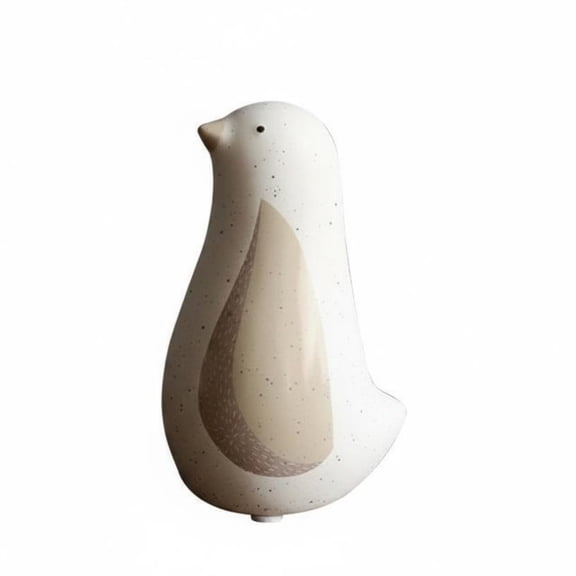 Abbraccia Ceramic Bird Figurine Ornament Gift Hand Painted Uniqueness Home Decor Living Room Shelf Bookcase