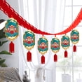 thumbnail image 1 of Abbraccia Chinese Dragon New Year Garland 3 Meter Long Ceiling Decoration Traditional Decorative Felt Material for Resraurant Versatile, 1 of 10