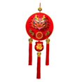 thumbnail image 1 of Abbraccia Chinese Dragon New Year Hanging Decoration 2024 Lunar Year Traditional 35inch Long for Home Office Car Tree Decor Lightweight A, 1 of 9