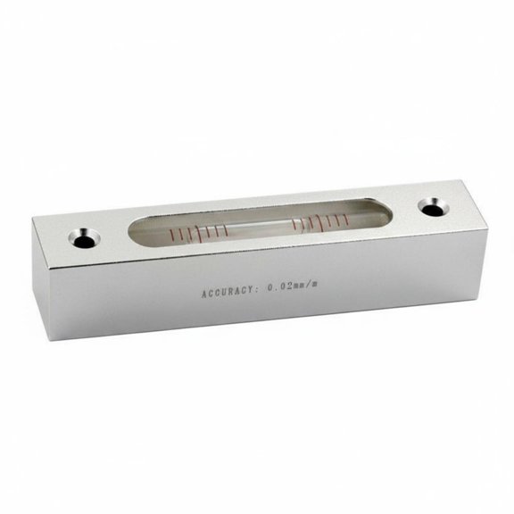 Abbraccia Compact Level Spirit Level Bar Level Durable Casing Silver or Black Options for Workshop Garage and Jobsite Use