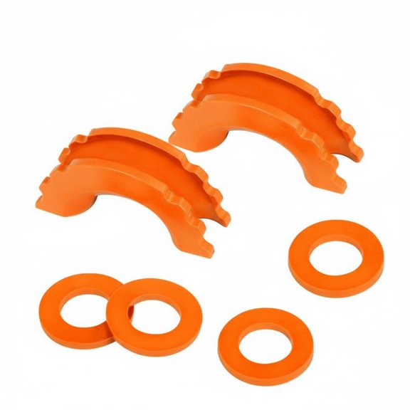 Abbraccia D Loop Isolator Kit Shackle Protector Tow Hook Guard Wear Resistant Rubber Fits 34 Inch Shackles for 4WD Off Road Trucks and Trailers