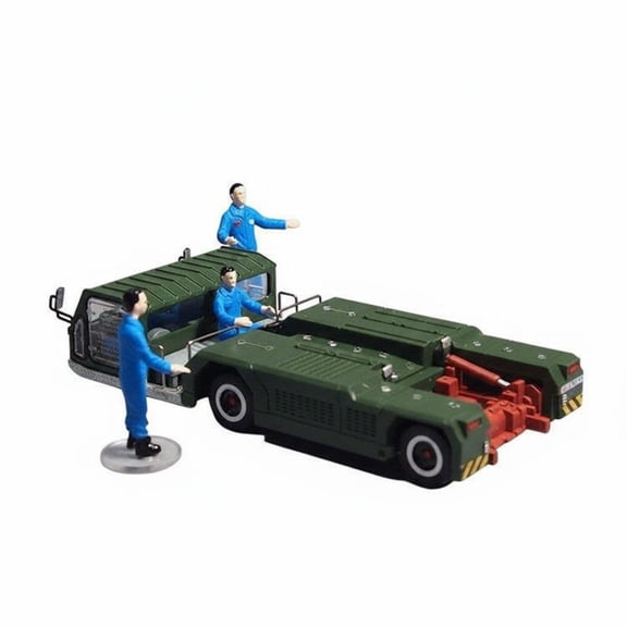 Abbraccia Diecast Airfield Tow Tractor Pushback Tug Alloy Construction 1 48 Scale Detailed Paint for Enthusiasts and Home Office Display