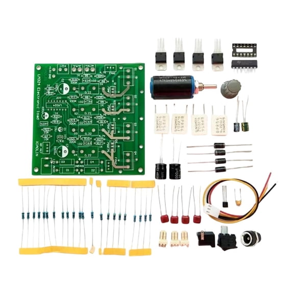Abbraccia Electronic Load Tester Kit Constant Current Discharge Module Maintenance 150W 15V10A /60V2.5A High Performance Adjustable