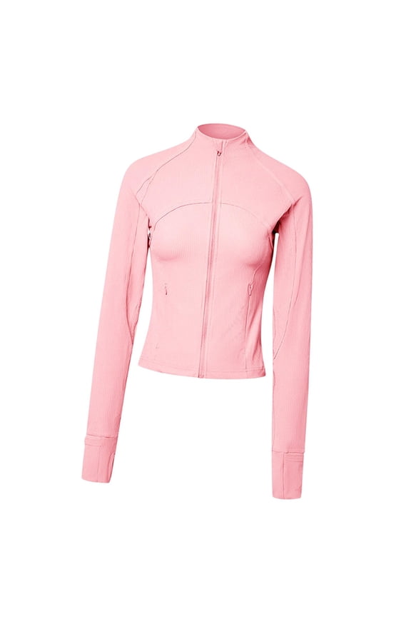 Exterior Sports Jacket Comfortable Training Jacket for Women to Operate The Gymnasium Fitness 6