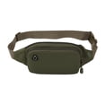 thumbnail image 1 of Abbraccia Fanny Pack Travel Pouch Phone Holder for Men Women Crossbody Bag Chest Bag Waist Pouch for Gym Fitness Walking Travel Camping Green, 1 of 9