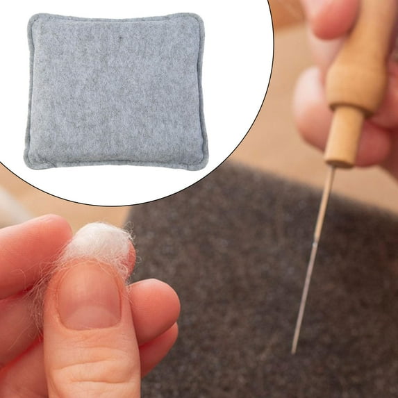 Abbraccia Felting Pad Wool Felting Mat DIY Tensile Wool Felting Pad Wear Resistance Dustproof Professional Gift Felting Supplies B