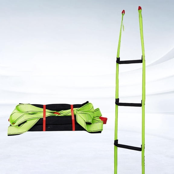 Abbraccia Fire Rope Ladder, Durability, Portable, Climbiaerial Work Rescue Escaroladder Emergency Ladder for Engineering Office 10M