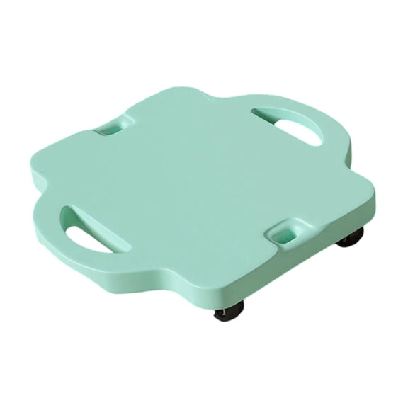 Abbraccia Floor Sitting Sports Board with Casters Fine Motor Skills Exercise Development Sensory Training Equipment for Park Homeschool green