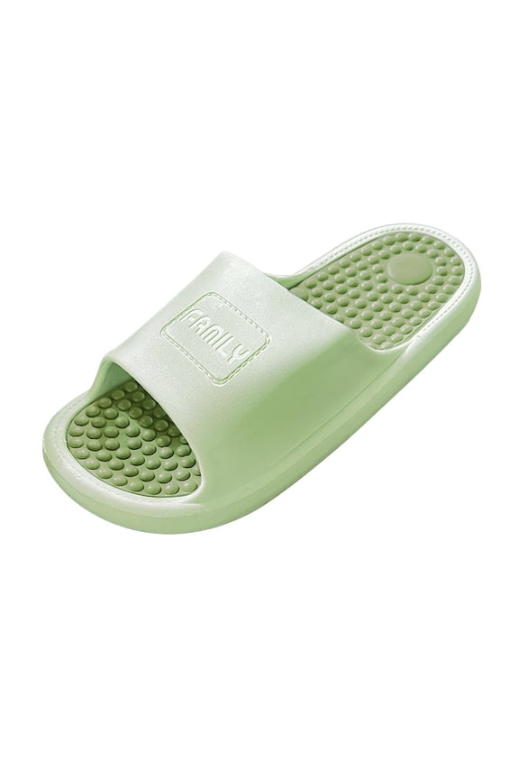Foot Massage Slippers, Cooling Open Toe Bath Slippers, Men Women Massage Sandals