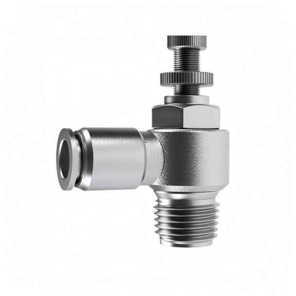 Abbraccia Gas Control Valve Pneumatic Controller Throttle Valves High Strength Corrosion Resistant 304 Stainless Steel for Harsh Environments and Industrial Plants