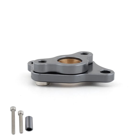 Abbraccia Gear Shift Lever Stabilizer, Shifter Shaft Support Holder Spare Part, Gear Shifter Lever Support for Ninja Motorcycle Accs Gray
