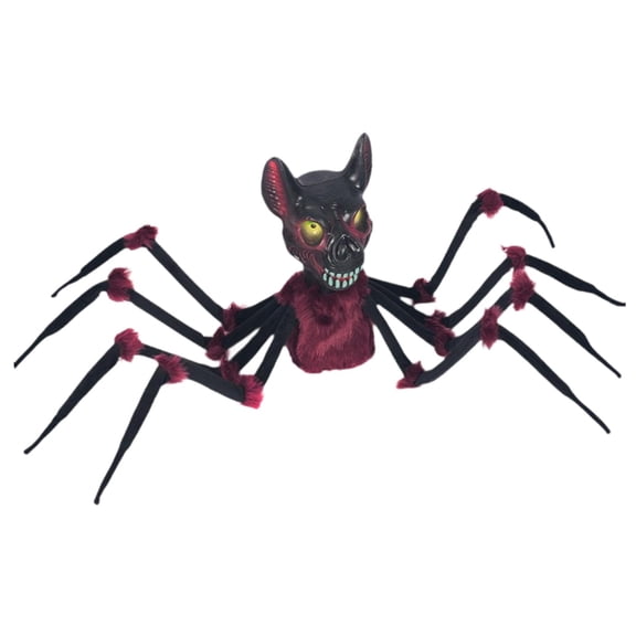 Abbraccia Halloween Spider Decoration Lighted Figurine for Porch Entrance Party Favors Style B