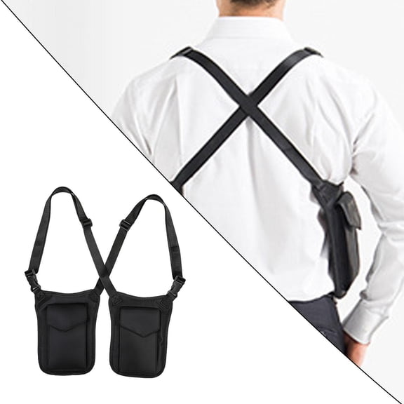 Abbraccia Hidden Underarm Shoulder Bag Fashion Pack Pocket for Shopping Outdoor Hiking No Keychain Buckle