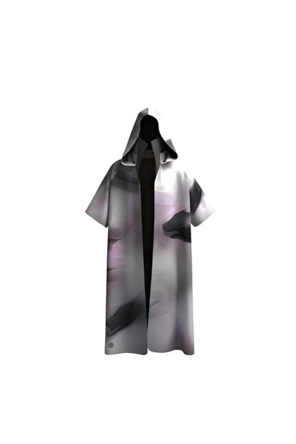 Hooded Quick-Dry Cape Towel, Unisex, Beach, Swimming, Sun Protection