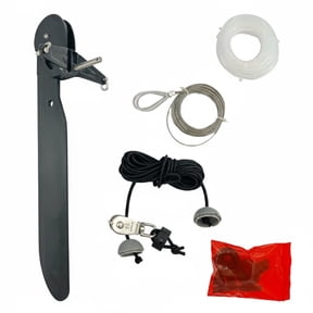Abbraccia Kayak Rudder Steering System Direction Control Adjustable Nylon Construction for Precise Tracking for Fishing Kayaks and Sea Boats