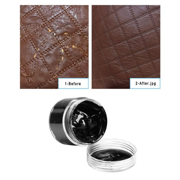 Abbraccia Leather Restorer for Couches Black Leather Dye For Furniture Couch Sofa Car Seats Black 30ml