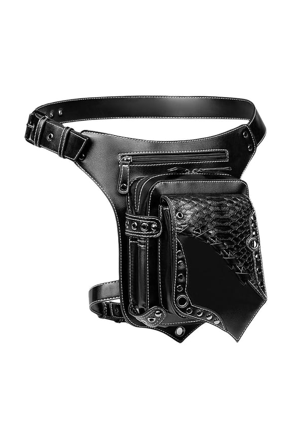 Leg Pouch Thigh Bag Fanny Pack Gothic Purse Medieval Bag Steampunk Leg Bag for Larp Cosplay Halloween Accessories