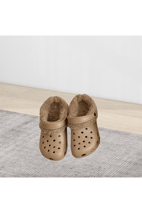 Liner Plush Slippers Inserts Shoe Cover Soft Replacement Reusable House Slippers Fleece Lining Plush Soles Inners Winter Warm 24cm