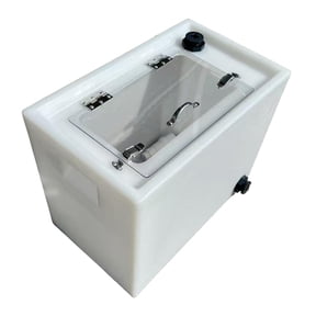 Abbraccia Live Fish Transport Tank Transport Container Sturdy Large Capacity Multi Functional Beach Travel Camping Fishing Bucket White 55 L