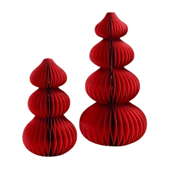 Abbraccia Lunar New Year Honeycomb Centerpieces 2025 Chinese New Year Decorations Desktop Ornaments for Office Dining Table Celebration 2pcs