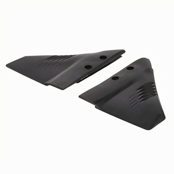 Abbraccia Outboard Fin Hydrofoil Boat Stabilizer Matte Black Flat Fin Surface for Enhanced Lift for Universal Marine Outboards and Stern Drives