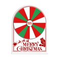thumbnail image 1 of Abbraccia Prize Turntable Lucky Draw Roulette Wheel Editable Interactive Game Fortune Wheel Prize Turntable for Christmas Family Games C, 1 of 9