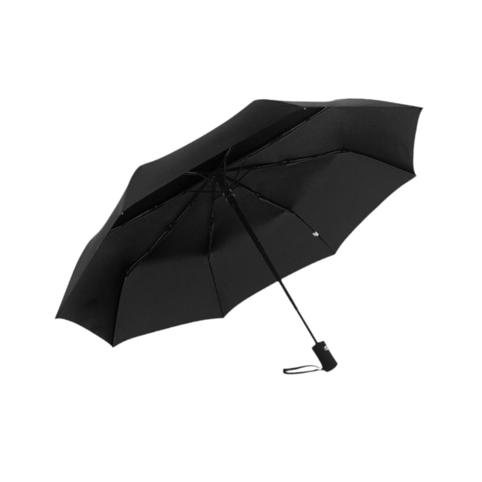 Abbraccia Rain And Sun Umbrellas, Professional Auto Open And Close Umbrella for Outdoor Camping And Travel Black