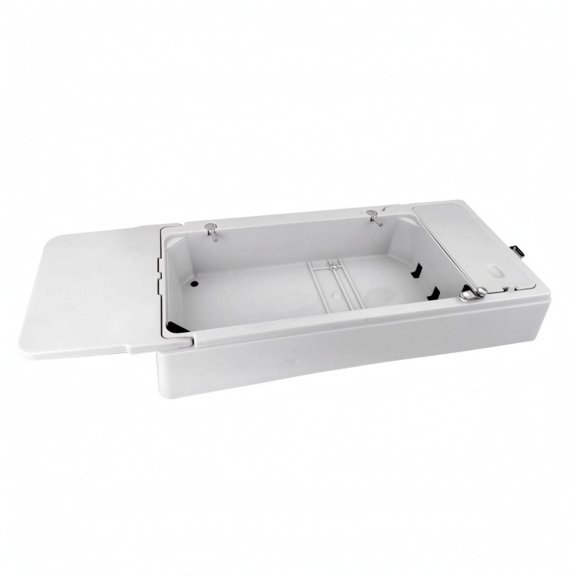 Abbraccia Sewing Device Base Storage Stand Support Hard Molded PVC Body with Open Interior Compartment for Crafters