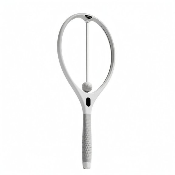 Abbraccia Tennis Training Racket Gravity Track Guidance Swing Exercise Tool Anti-collision Rebound Device Non-slip Rubber Handle Suitable for Home Yard Pre-exercise