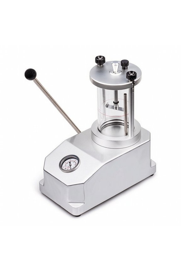 Watch Testing Instrument Waterproof Pressure Device Clear Viewing Chamber Analog Dial for Professional Technicians