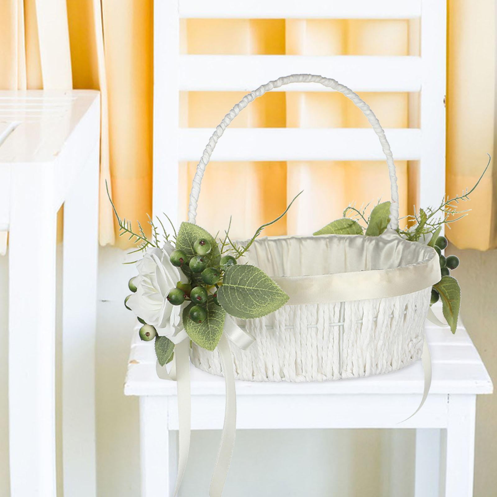 Abbraccia Wedding Basket Fariy Wedding Basket Decoration Photo Props ...