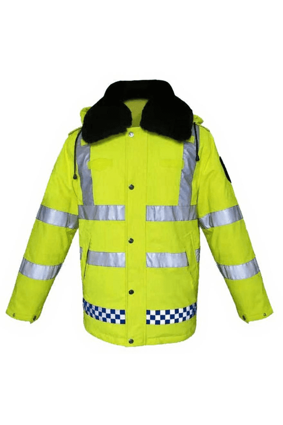Winter Reflective Jacket, Thick Oxford Cloth, Waterproof, Outdoor Work