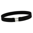 thumbnail image 1 of Abbraccia Women Elastic Waist Belt Dress Belt Casual Durable Simple Clothing Decor Lady Cinch Waistband for Dating Birthday Gift Street Black, 1 of 9